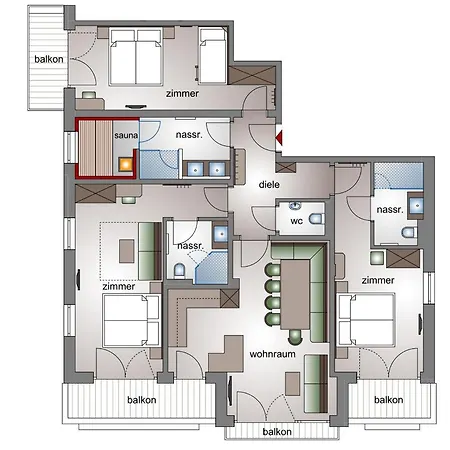 Apartamento Isskogel